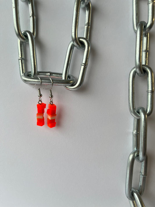 TRAFFIC CONE EARRINGS